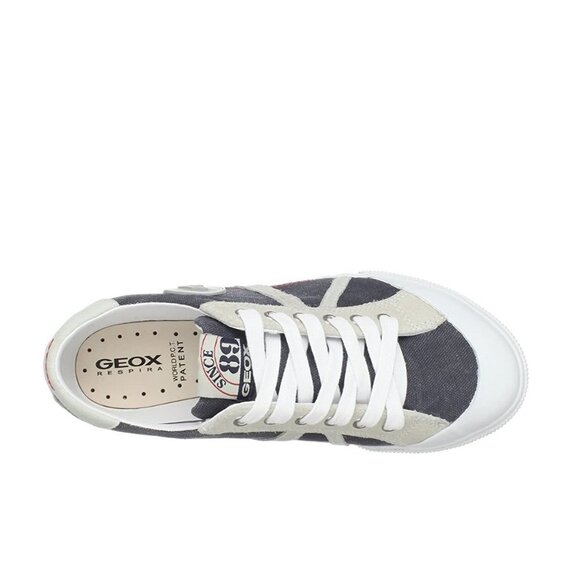 Geox Kids Kiwi B6 Lace-Up Sneaker - Picture 2 of 6